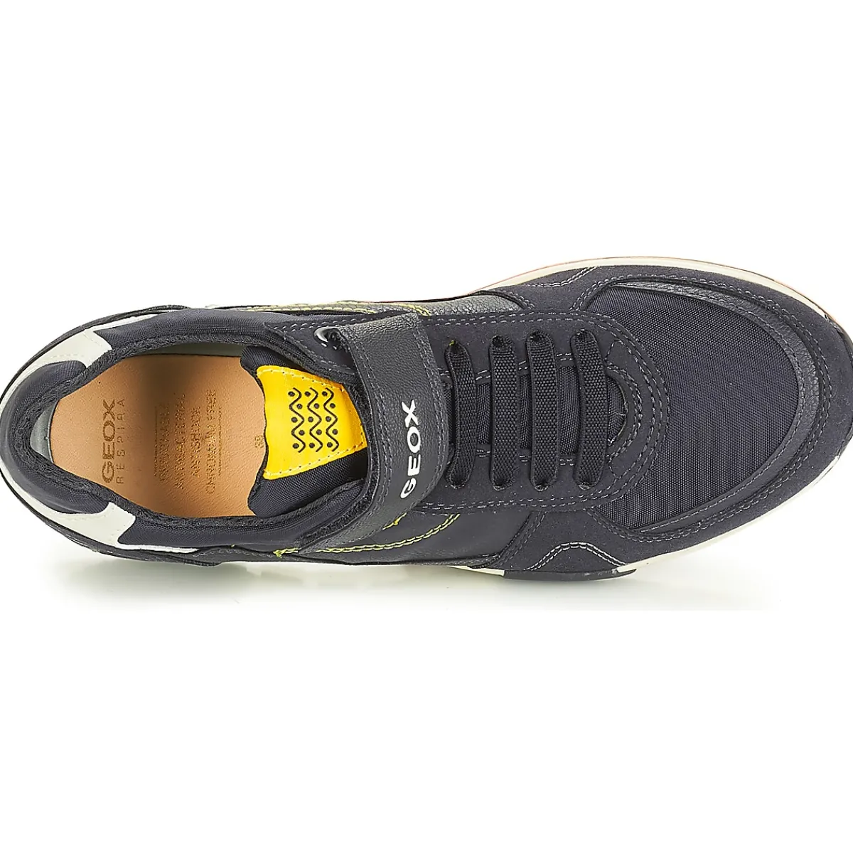Baskets Mode^Geox - J ALFIER BOY Marine