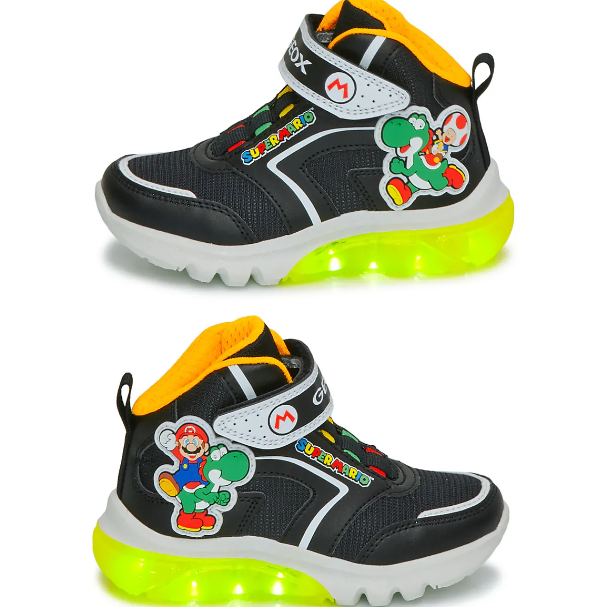 Baskets Mode^Geox - J CIBERDRON BOY