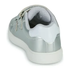 Baskets Mode^Geox - J ECLYPER GIRL Argenté