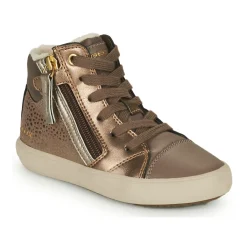 Baskets Mode^Geox - J GISLI GIRL Doré