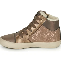 Baskets Mode^Geox - J GISLI GIRL Doré