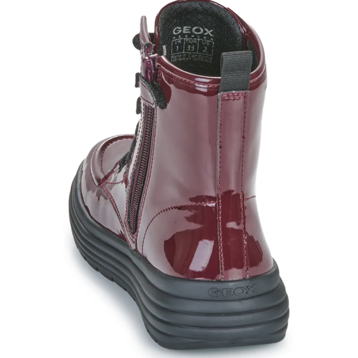 Bottines / Boots^Geox - J PHAOLAE GIRL Bordeaux