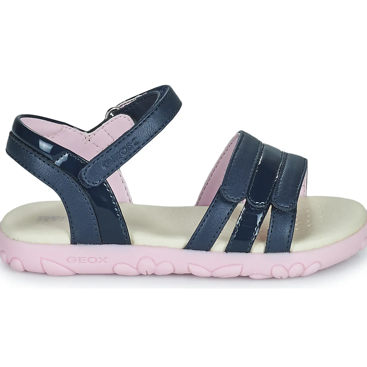 Sandales Et Nu-pieds^Geox - J SANDAL HAITI GIRL Marine