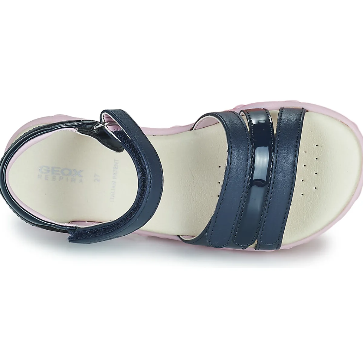 Sandales Et Nu-pieds^Geox - J SANDAL HAITI GIRL Marine