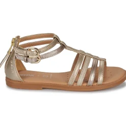 Sandales Et Nu-pieds^Geox - J SANDAL KARLY GIRL Doré