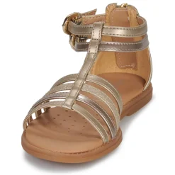 Sandales Et Nu-pieds^Geox - J SANDAL KARLY GIRL Doré