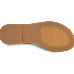 Sandales Et Nu-pieds^Geox - J SANDAL KARLY GIRL Bleu