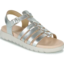 Sandales Et Nu-pieds^Geox - J SANDAL SOLEIMA GIR Argenté