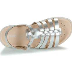 Sandales Et Nu-pieds^Geox - J SANDAL SOLEIMA GIR Argenté