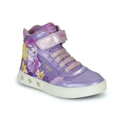 Baskets Mode^Geox - J SKYLIN GIRL G Violet