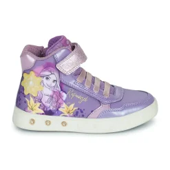 Baskets Mode^Geox - J SKYLIN GIRL G Violet
