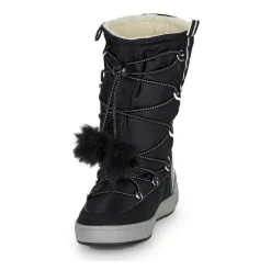 Bottes^Geox - J SLEIGH GIRL B ABX Noir
