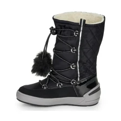 Bottes^Geox - J SLEIGH GIRL B ABX Noir