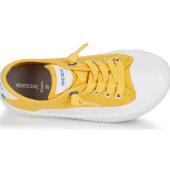 Baskets Mode^Geox - J TIPPESTE BOY Jaune