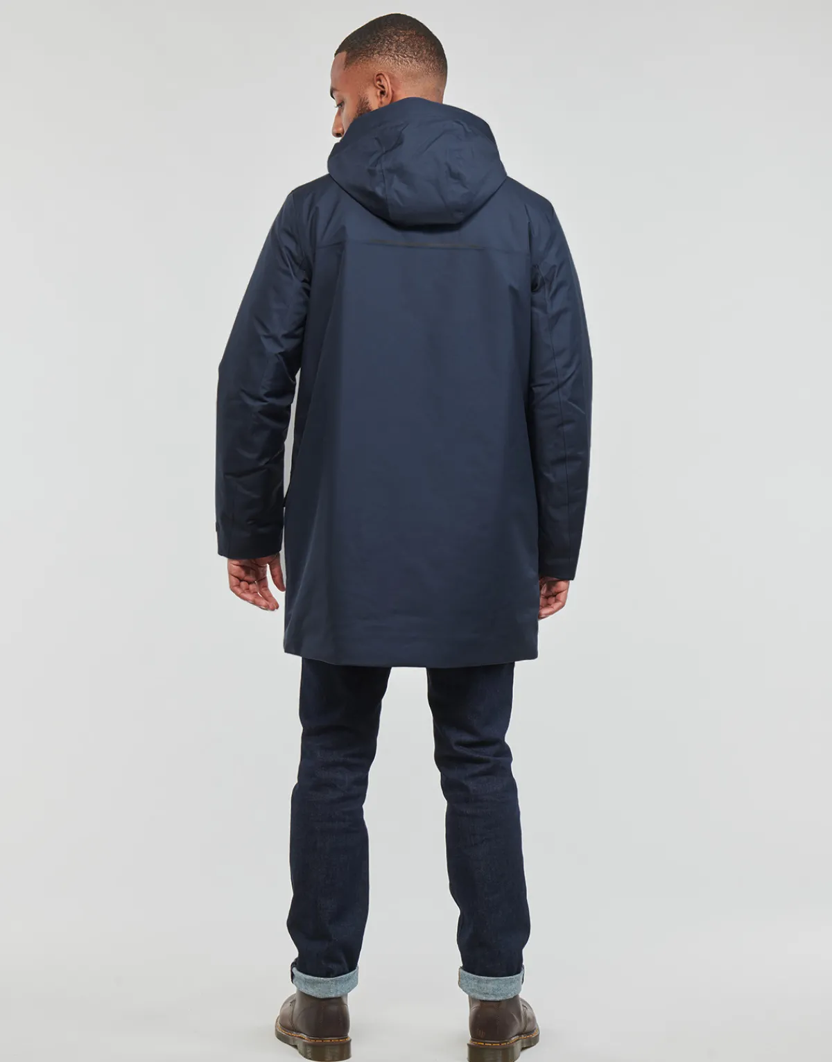 Manteaux^Geox - M CLINTFORD LONG PAR Bleumarine