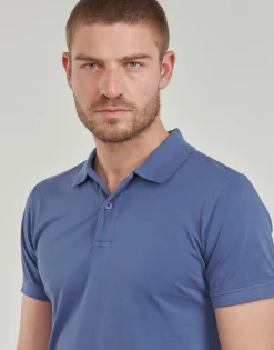 T-shirts & Polos^Geox - M POLO JERSEY Bleu