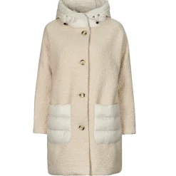 Manteaux^Geox - W CALITHE LONG COAT Beige