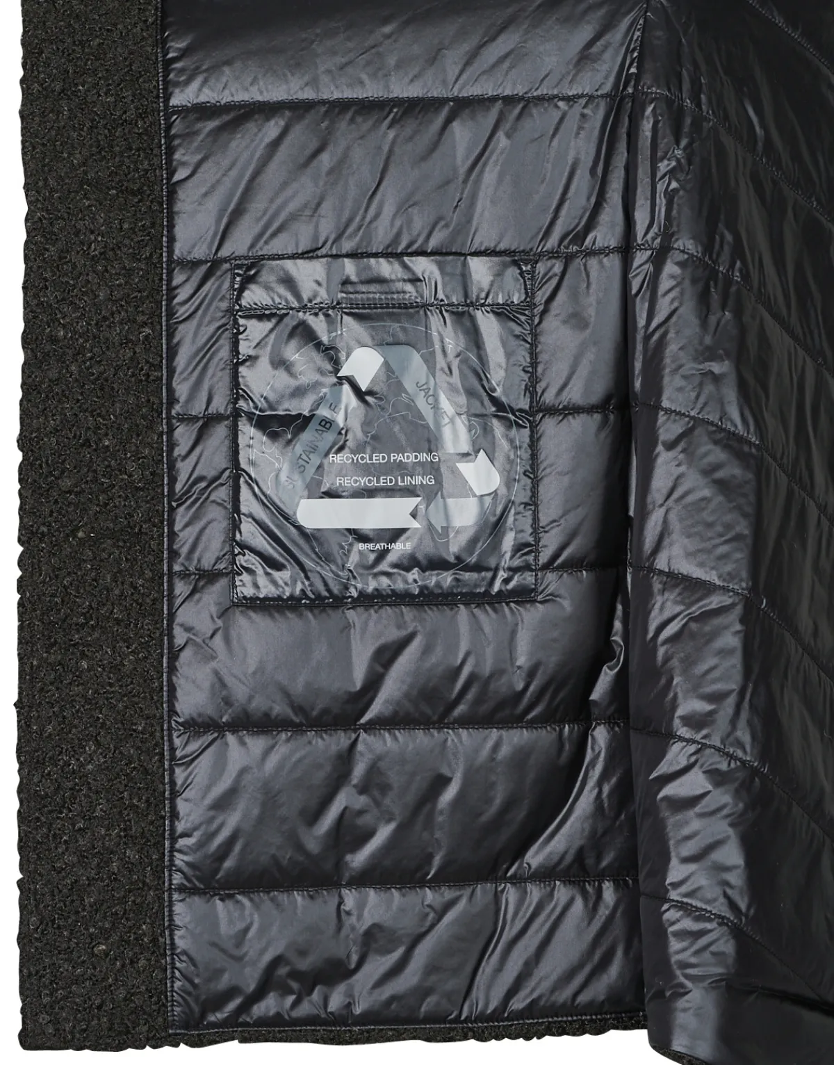 Manteaux^Geox - W CALITHE LONG COAT Noir