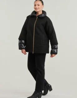 Manteaux^Geox - W CALITHE MID COAT Noir