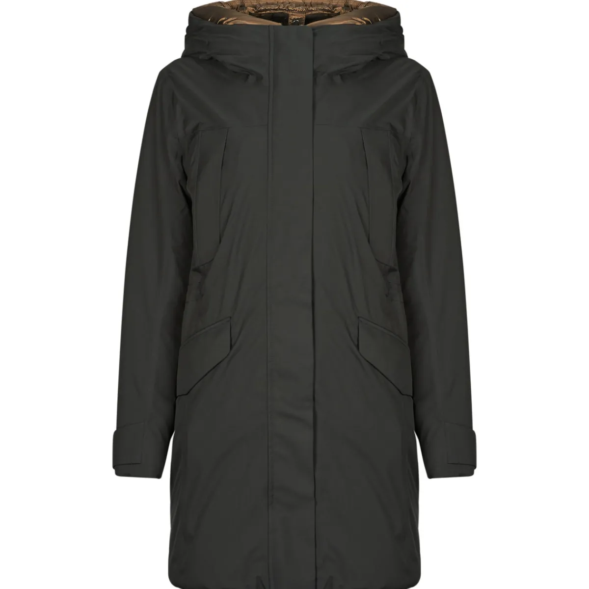 Manteaux^Geox - W FELICITY ABX LONG Noir