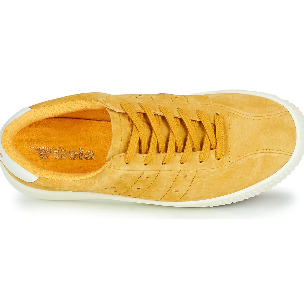 Baskets Mode^Gola - SUPER COURT SUEDE Mourtarde