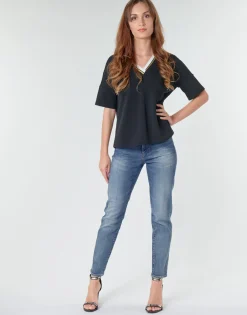 Jeans^G-Star Raw - 3301 HIGH STRAIGHT 90'S ANKLE WMN Bleu