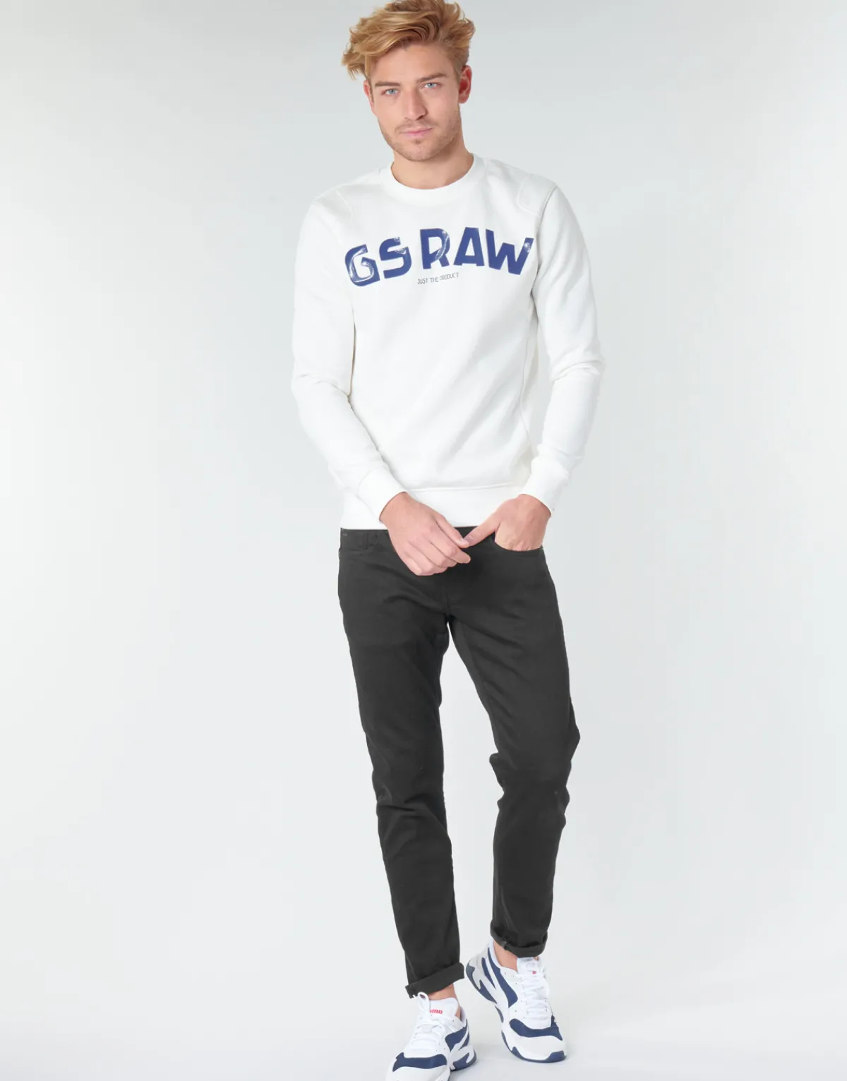Jeans^G-Star Raw - 3301 SLIM Noir