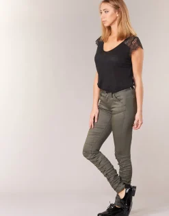 Jeans^G-Star Raw - 5620 STAQ 3D MID SKINNY COJ WMN Kaki