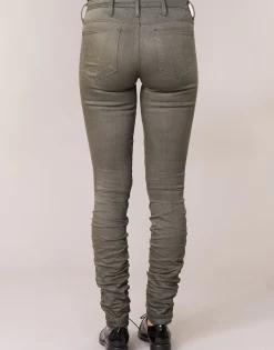 Jeans^G-Star Raw - 5620 STAQ 3D MID SKINNY COJ WMN Kaki