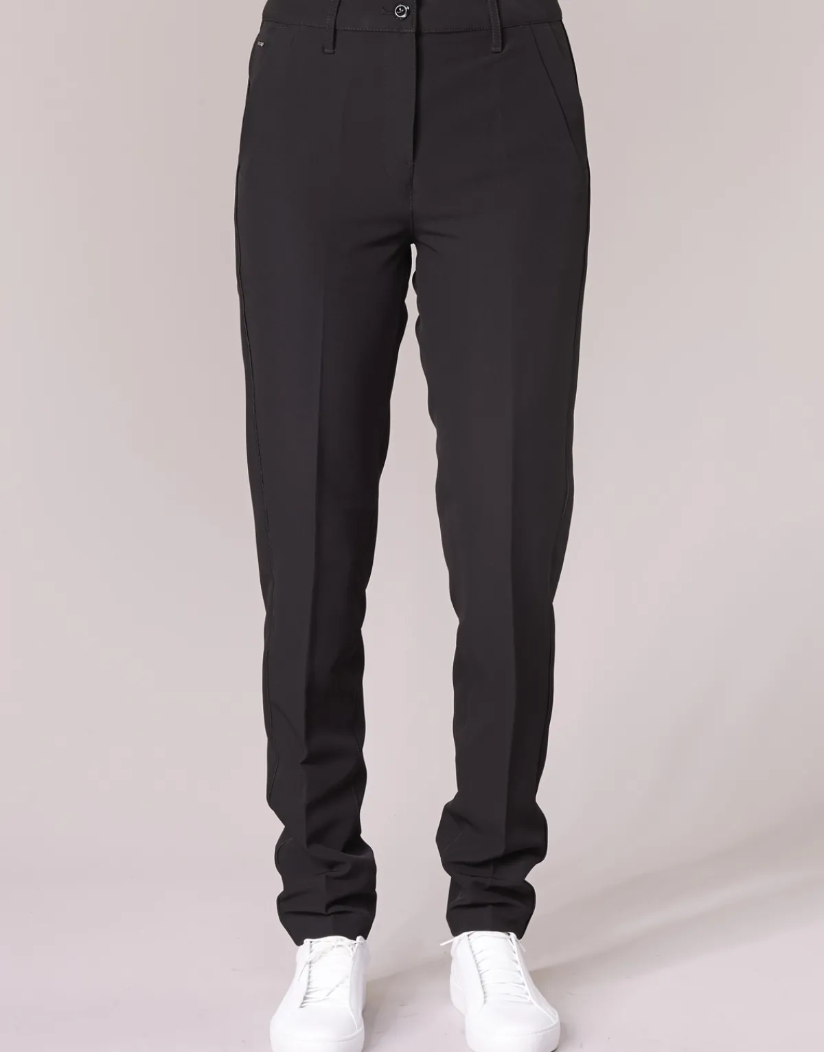 Pantalons^G-Star Raw - BRONSON HIGH SKINNY PIPING CHINO Noir