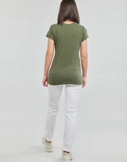 T-shirts & Polos^G-Star Raw - EYBEN SLIM V T WMN SS OD Olive