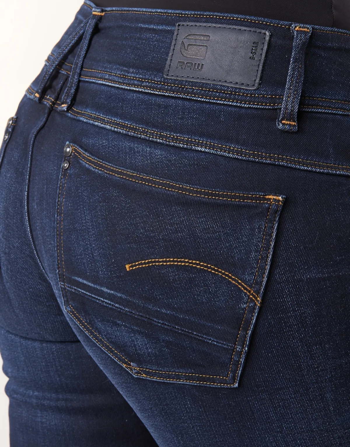 Jeans^G-Star Raw - LYNN MID SKINNY Bleu