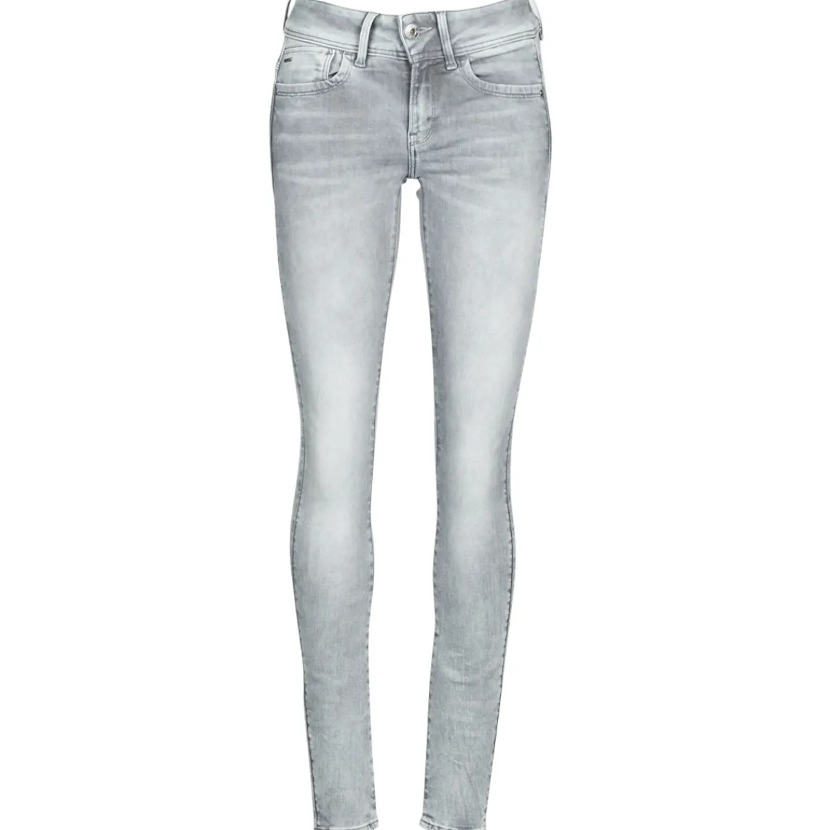 Jeans^G-Star Raw - LYNN MID SKINNY WMN Gris