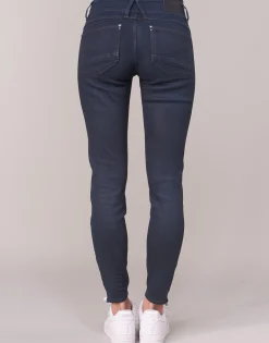 Jeans^G-Star Raw - LYNN ZIP MID SKINNY ANKLE BleuDarkAgedCobler