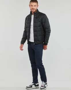 Manteaux^G-Star Raw - MEEFIC QUILTED JKT Noir