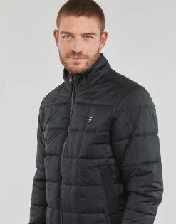 Manteaux^G-Star Raw - MEEFIC QUILTED JKT Noir