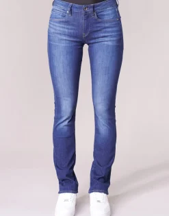 Jeans^G-Star Raw - MIDGE SADDLE MID STRAIGHT BleuMediumAged