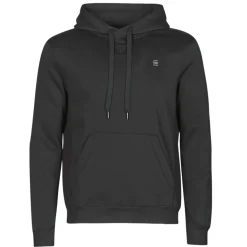 Sweats & Polaires^G-Star Raw - PREMIUM BASIC HOODED SWEATE Noir