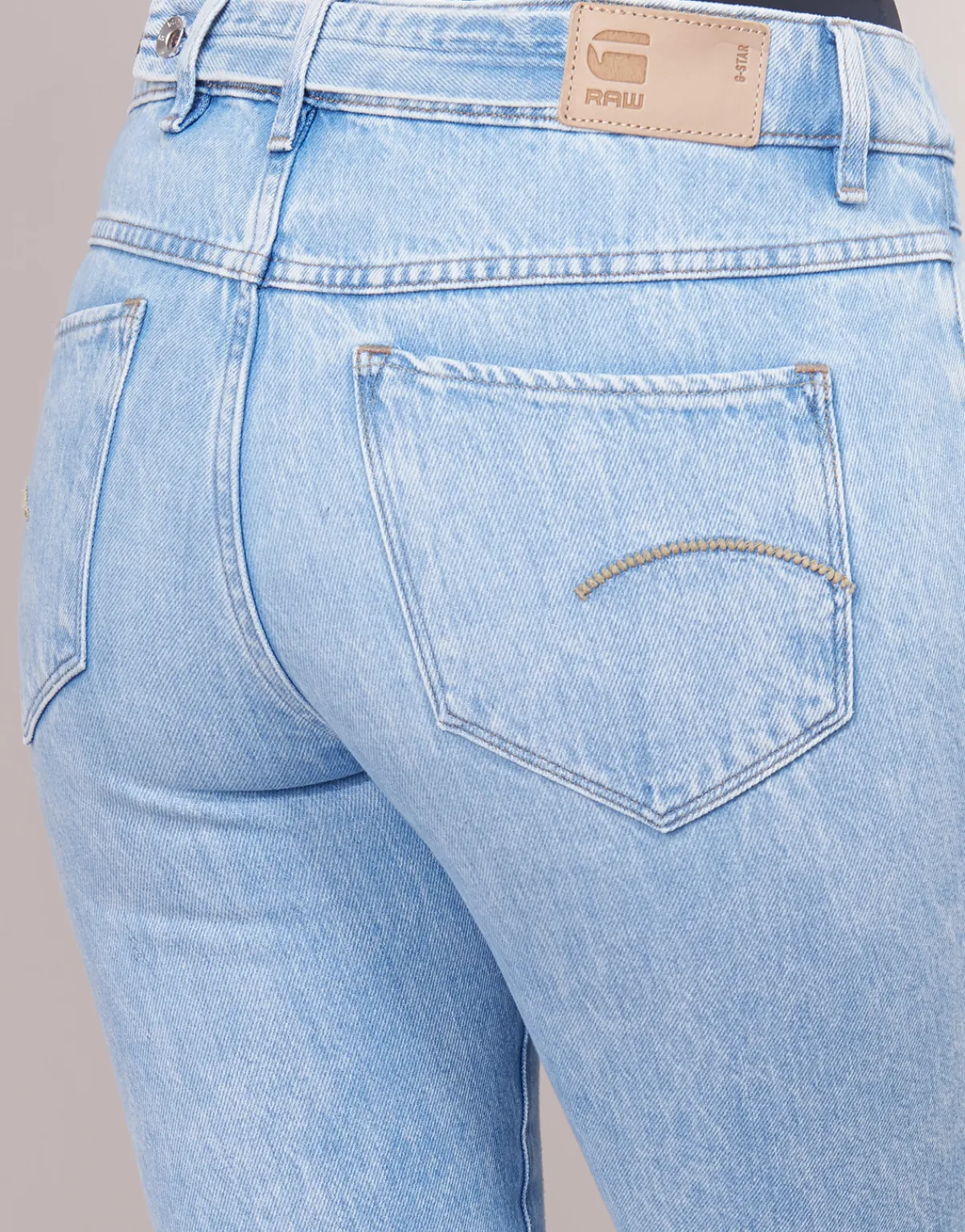 Jeans^G-Star Raw - RADAR MID BOYFRIEND TAPERED BleuLightAged