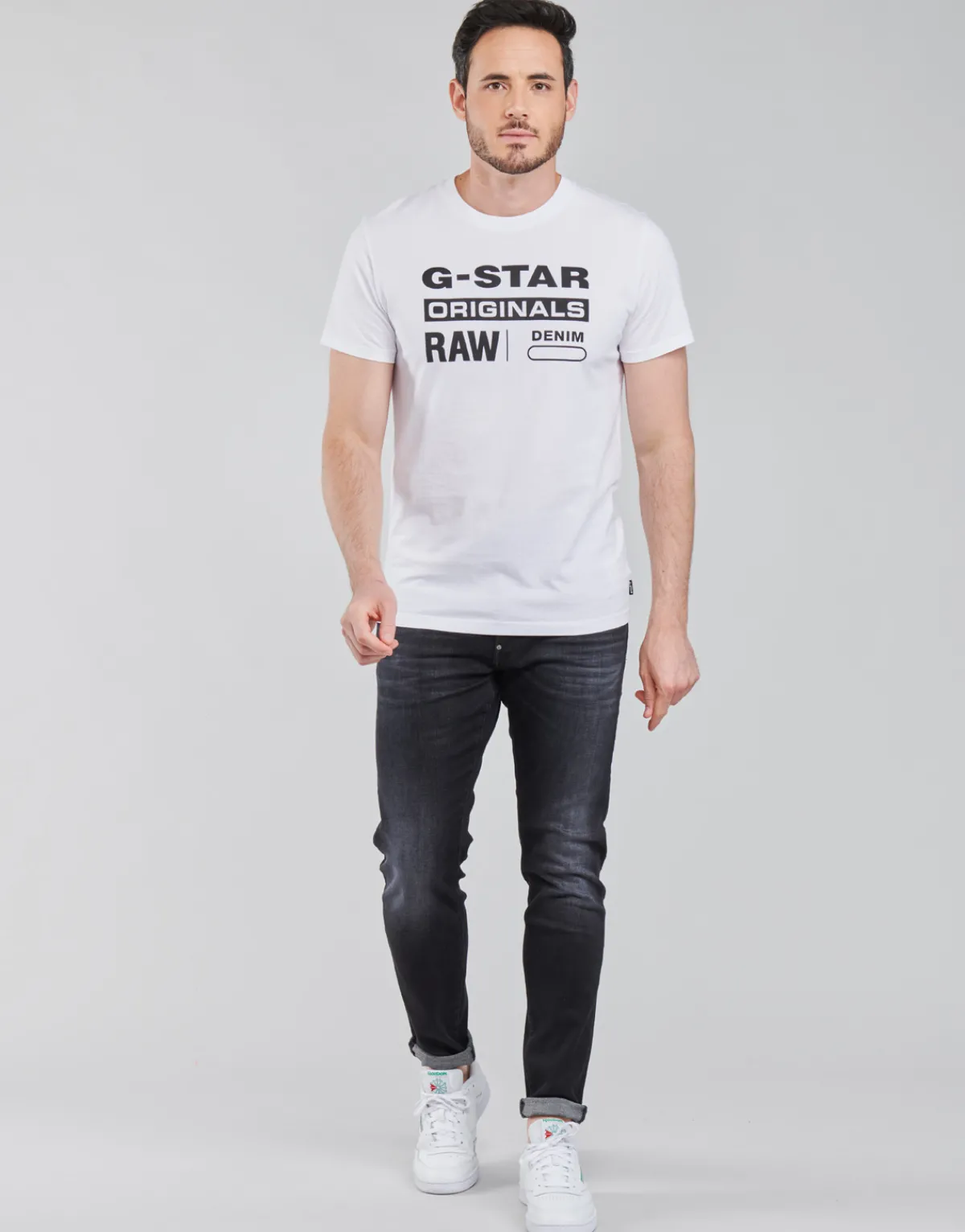 Jeans^G-Star Raw - REVEND SKINNY Noir