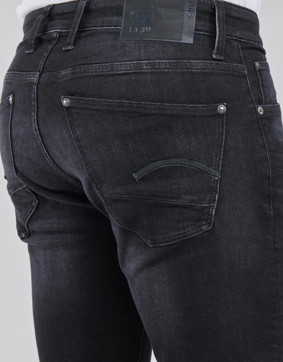 Jeans^G-Star Raw - REVEND SKINNY Noir