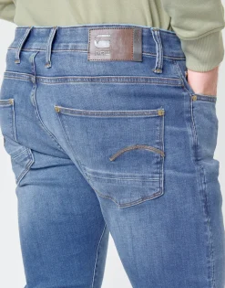 Jeans^G-Star Raw - REVEND SKINNY Bleu