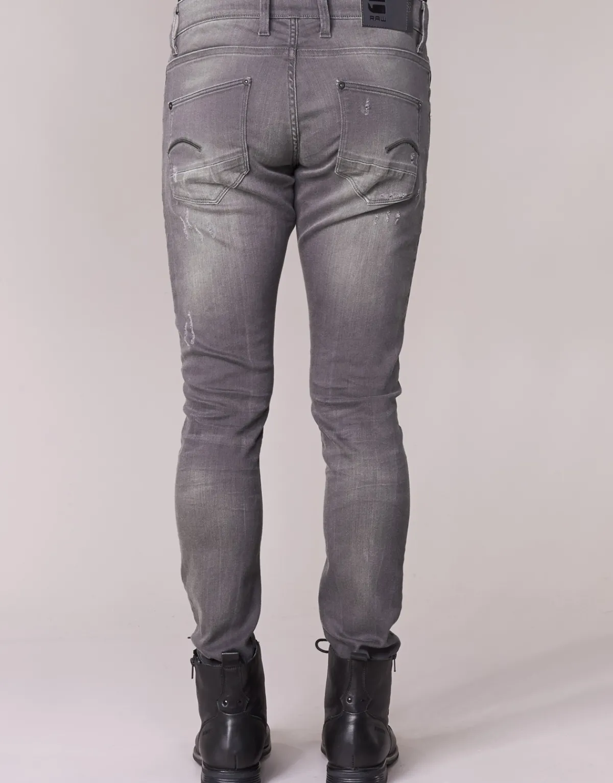 Jeans^G-Star Raw - REVEND SUPER SLIM Gris