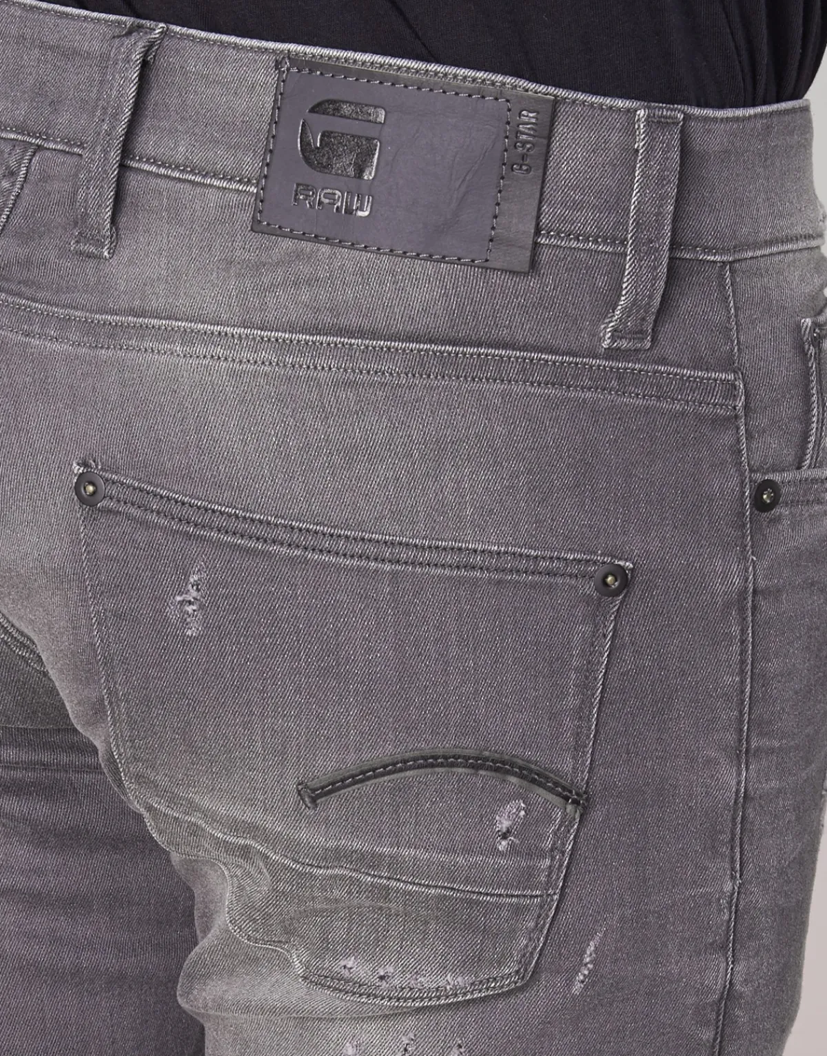 Jeans^G-Star Raw - REVEND SUPER SLIM Gris