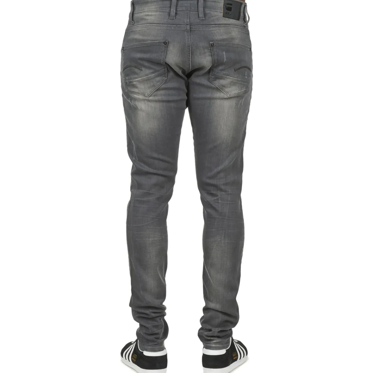 Jeans^G-Star Raw - REVEND SUPER SLIM Gris