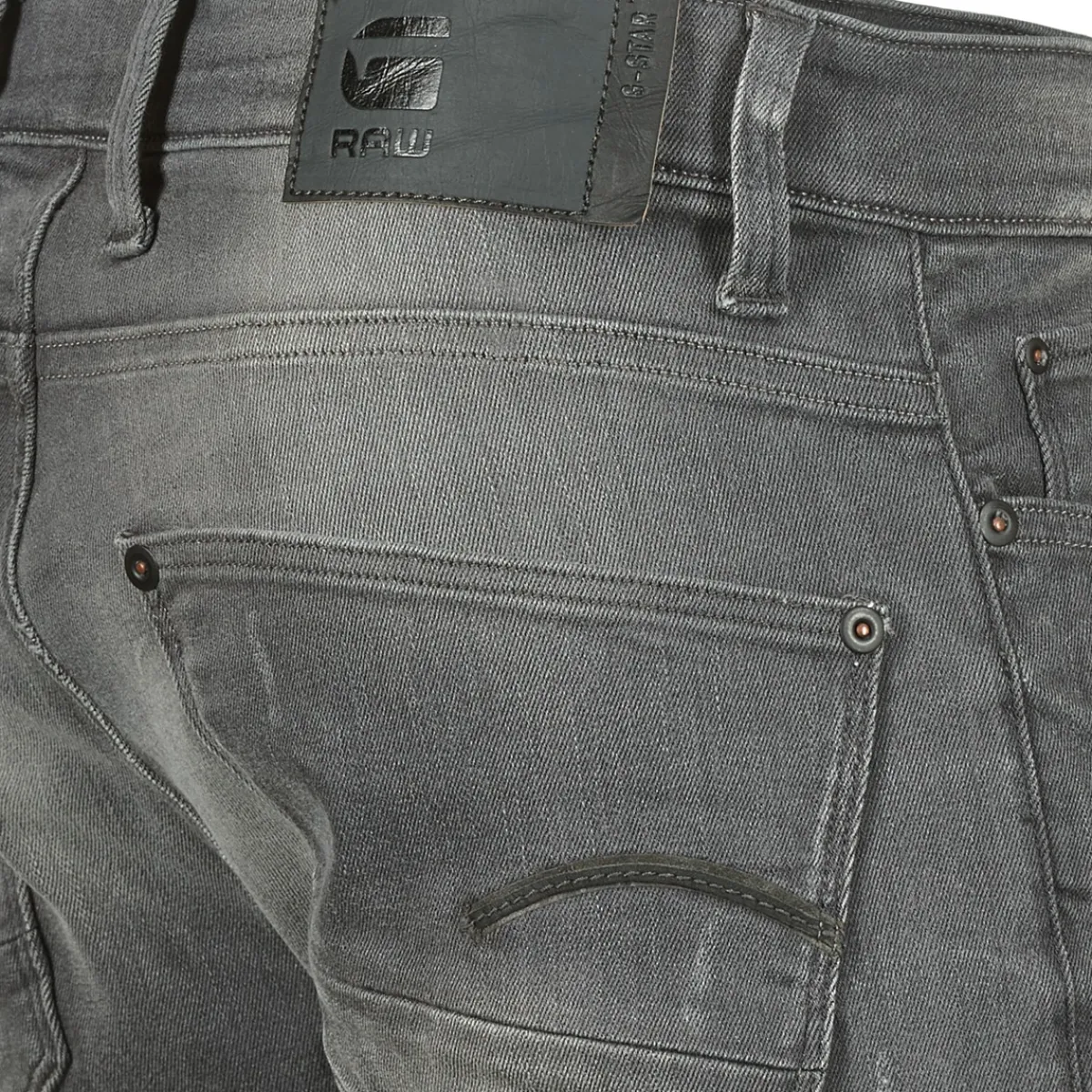 Jeans^G-Star Raw - REVEND SUPER SLIM Gris