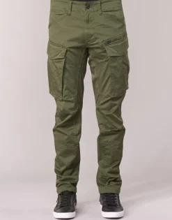 Pantalons^G-Star Raw - ROVIC ZIP 3D REGULAR TAPERED Kaki