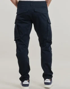 Pantalons^G-Star Raw - ROVIC ZIP 3D REGULAR TAPERED Marine