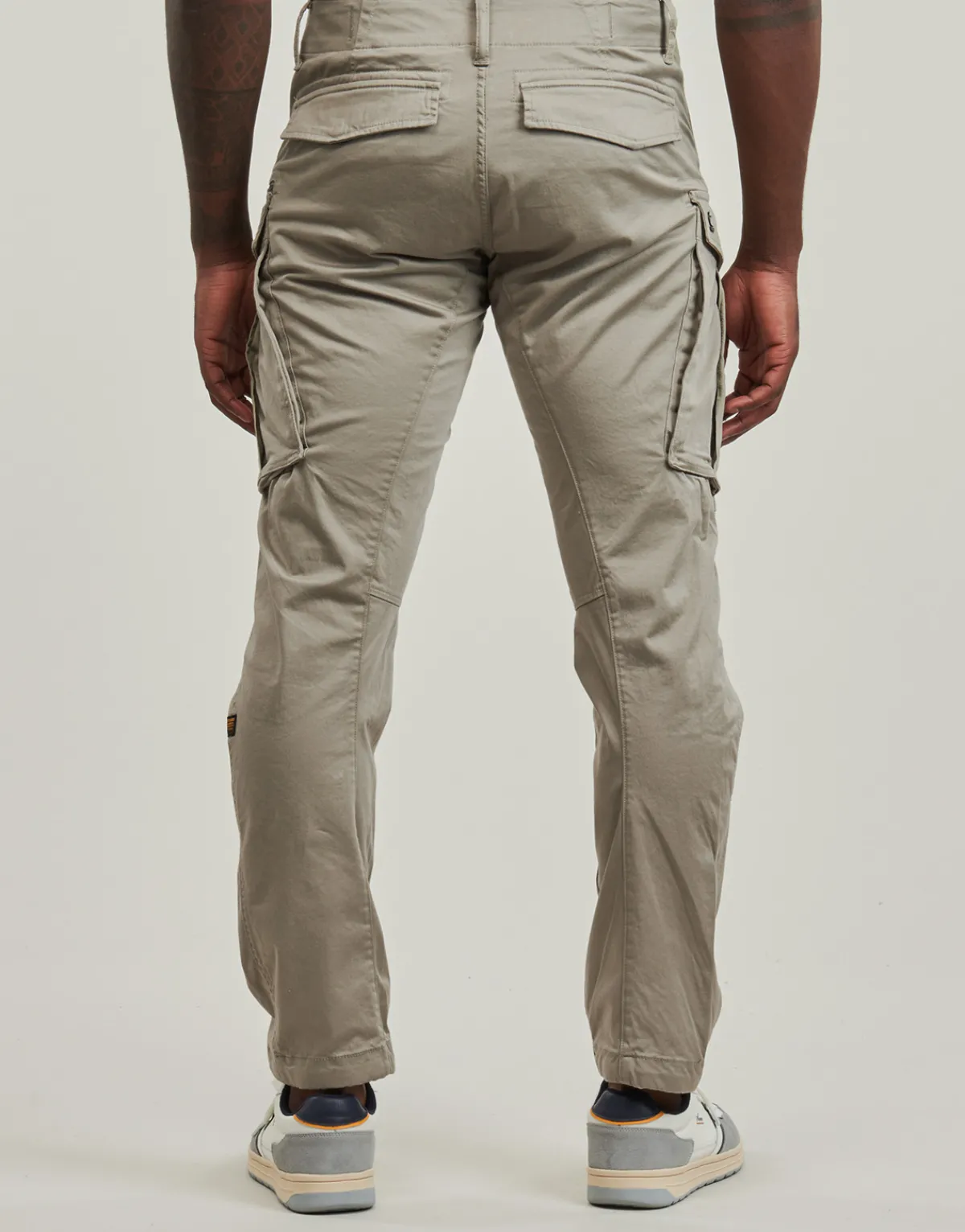 Pantalons^G-Star Raw - ROVIC ZIP 3D REGULAR TAPERED Gris