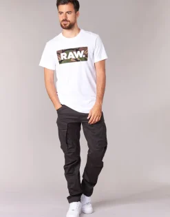 Pantalons^G-Star Raw - ROVIC ZIP 3D STRAIGHT TAPERED Gris